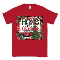 Red christmas homecoming celebration Classic Tee - CowhideDigitalArt