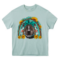 Arona western pitbull rainbow Heavy Core Tee - Artiststas