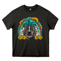 Asphalt western pitbull rainbow Heavy Core Tee - Artiststas