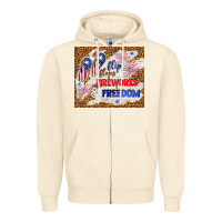 Sandshell flip flops fireworks & freedom 4th of july Zipper Hoodie - TumblerDesignByShophia