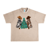 French Oak cowhide with gemstones trees Urban Heavy Tee - MaliasSmallBusiness