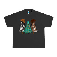 Pigment Black cowhide with gemstones trees Urban Heavy Tee - MaliasSmallBusiness