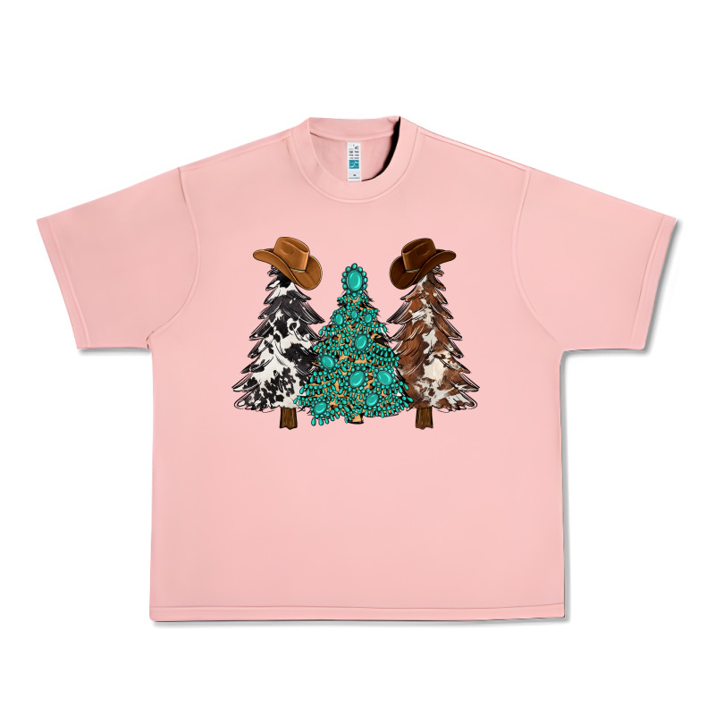 Cowhide With Gemstones Trees Urban Heavy Tee by MaliasSmallBusiness | Teevron