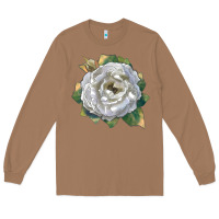 Toasted Coconut Pillow Fight Rose Long Sleeve Tee - LillyAllenDesigns