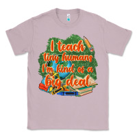 Lilac i teach tiny humans im kind of a big deal Classic Tee - NancyCooperArtShop
