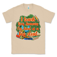 Mushroom i teach tiny humans im kind of a big deal Classic Tee - NancyCooperArtShop