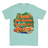 Seafoam i teach tiny humans im kind of a big deal Classic Tee - NancyCooperArtShop