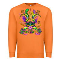 Carrot mardi gras mask Premium Sweatshirt - OliviaCreatesArt