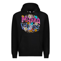 Black Mama vibes Mother's Day Premium Hoodie - CowGirlArtShop