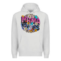 Dove Grey Mama vibes Mother's Day Premium Hoodie - CowGirlArtShop