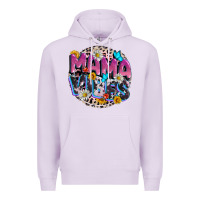 Lilac Mama vibes Mother's Day Premium Hoodie - CowGirlArtShop