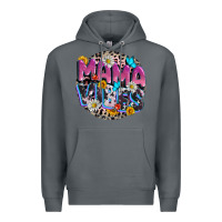 Rock Mama vibes Mother's Day Premium Hoodie - CowGirlArtShop