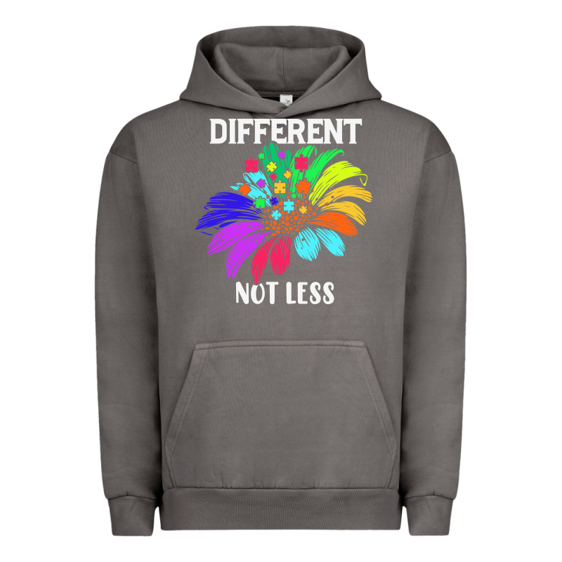 Different Not Less Daisy Autism Puzzle Urban Hoodie by CowhideDigitalArt | Teevron