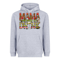 Heather Grey Mama needs a drink mother's day Heavyweight Hoodie - HowdyJamesFarm