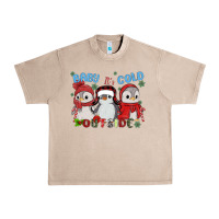 French Oak baby ıt's cold outside Urban Heavy Tee - MaliasSmallBusiness