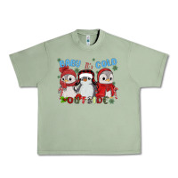 Oil Green baby ıt's cold outside Urban Heavy Tee - MaliasSmallBusiness