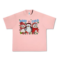 Salmon baby ıt's cold outside Urban Heavy Tee - MaliasSmallBusiness