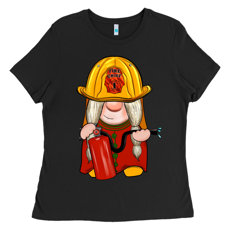 Firefighter Gnomes Ladies Tee by Artiststas | Teevron