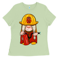 Matcha firefighter gnomes Ladies Tee - Artiststas