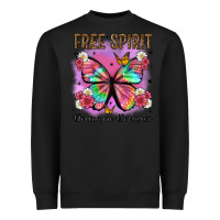Black free spirit dream on dreamer Heavyweight Sweatshirt - Artiststas