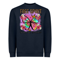Navy free spirit dream on dreamer Heavyweight Sweatshirt - Artiststas