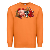 Carrot love with pig olivia Premium Sweatshirt - OliviaCreatesArt