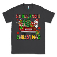 Smoke Christmas Santa and reindeer truck Classic Tee - MaliasSmallBusiness