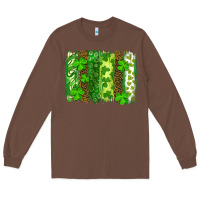 Chestnut St Patrick's Day Brushstrokes Long Sleeve Tee - RanaPortraitStore