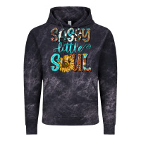 Cloud Black sassy little soul Vintage Hoodie - NancyCooperArtShop