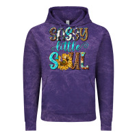 Cloud Purple sassy little soul Vintage Hoodie - NancyCooperArtShop