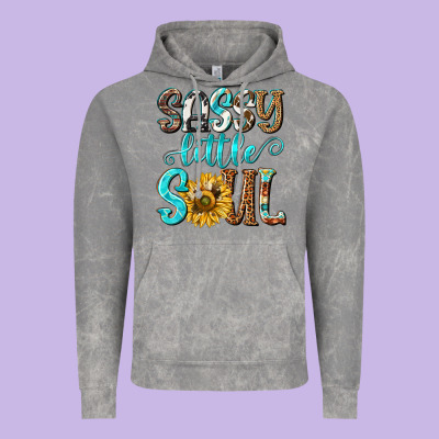 Sassy Little Soul Vintage Hoodie Designed By Nancycooperartshop
