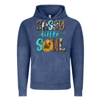 Vintage Denim sassy little soul Vintage Hoodie - NancyCooperArtShop