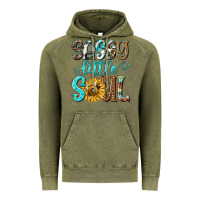 Vintage Olive sassy little soul Vintage Hoodie - NancyCooperArtShop