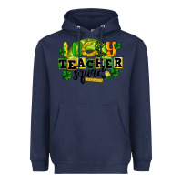 Navy Lucky Teacher Squad St. Patrick's Day Heavyweight Hoodie - CowGirlArtShop