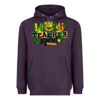 Plum Lucky Teacher Squad St. Patrick's Day Heavyweight Hoodie - CowGirlArtShop