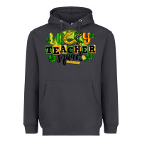 Smoke Lucky Teacher Squad St. Patrick's Day Heavyweight Hoodie - CowGirlArtShop
