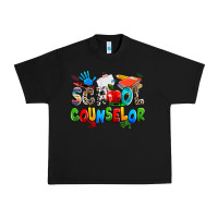Black school counselor Urban Heavy Tee - NancyCooperArtShop