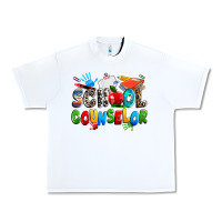 White school counselor Urban Heavy Tee - NancyCooperArtShop