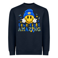 Navy down right amazing Heavyweight Sweatshirt - Artiststas