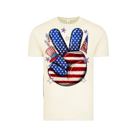 Vintage Arctic peace 4th july Vintage Tee - NancyCooperArtShop