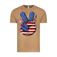 Vintage Camel peace 4th july Vintage Tee - NancyCooperArtShop