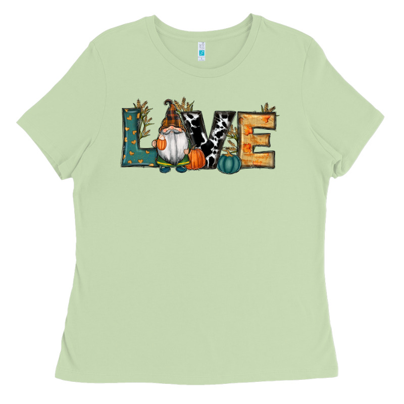 Fall Love Gnome Ladies Tee by RanaPortraitStore | Teevron