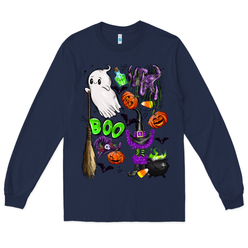 Cute Ghost Long Sleeve Tee by LillyAllenDesigns | Teevron