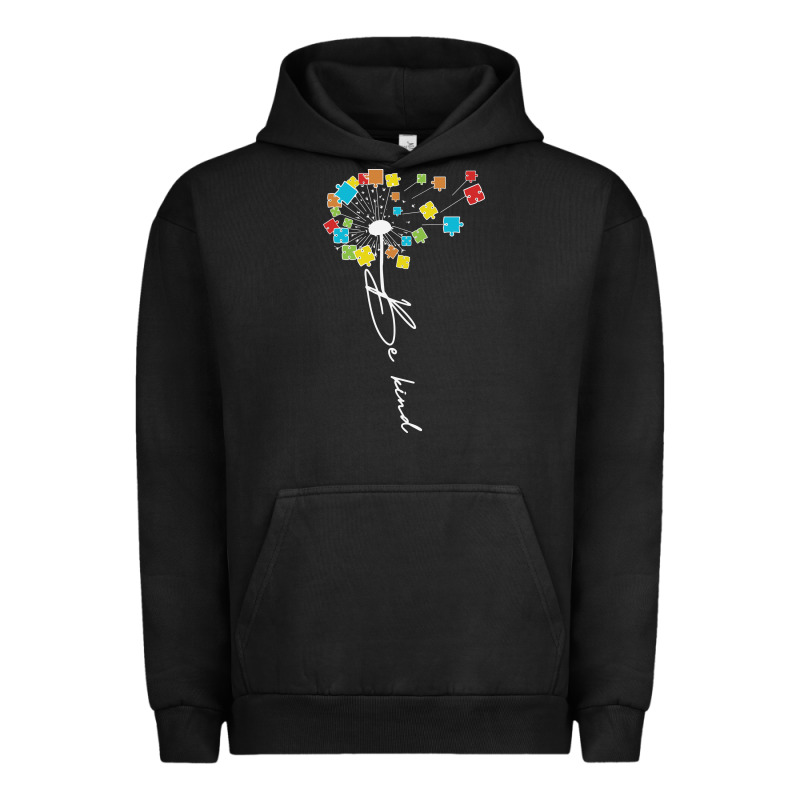Dandelion Autism Puzzle Be Kind Urban Hoodie by CowhideDigitalArt | Teevron