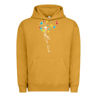 Pigment Peanut Butter Dandelion Autism Puzzle Be Kind Urban Hoodie - CowhideDigitalArt