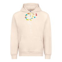 Sandshell Dandelion Autism Puzzle Be Kind Urban Hoodie - CowhideDigitalArt