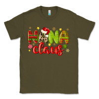 Army Green nana claus Classic Tee - MaliasSmallBusiness