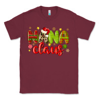 Burgundy nana claus Classic Tee - MaliasSmallBusiness