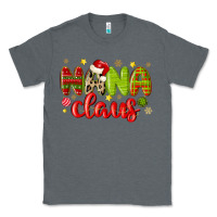 Charcoal Heather nana claus Classic Tee - MaliasSmallBusiness