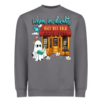 Storm when in doubt go to the bookstore Heavyweight Sweatshirt - Artiststas